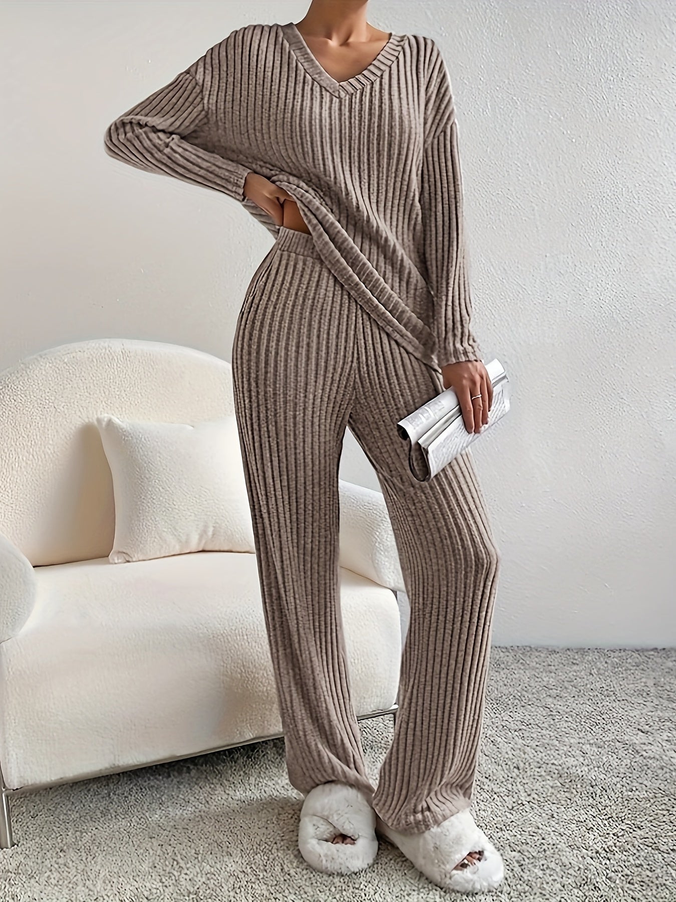 KELLY | GEBREIDE LOUNGE SET