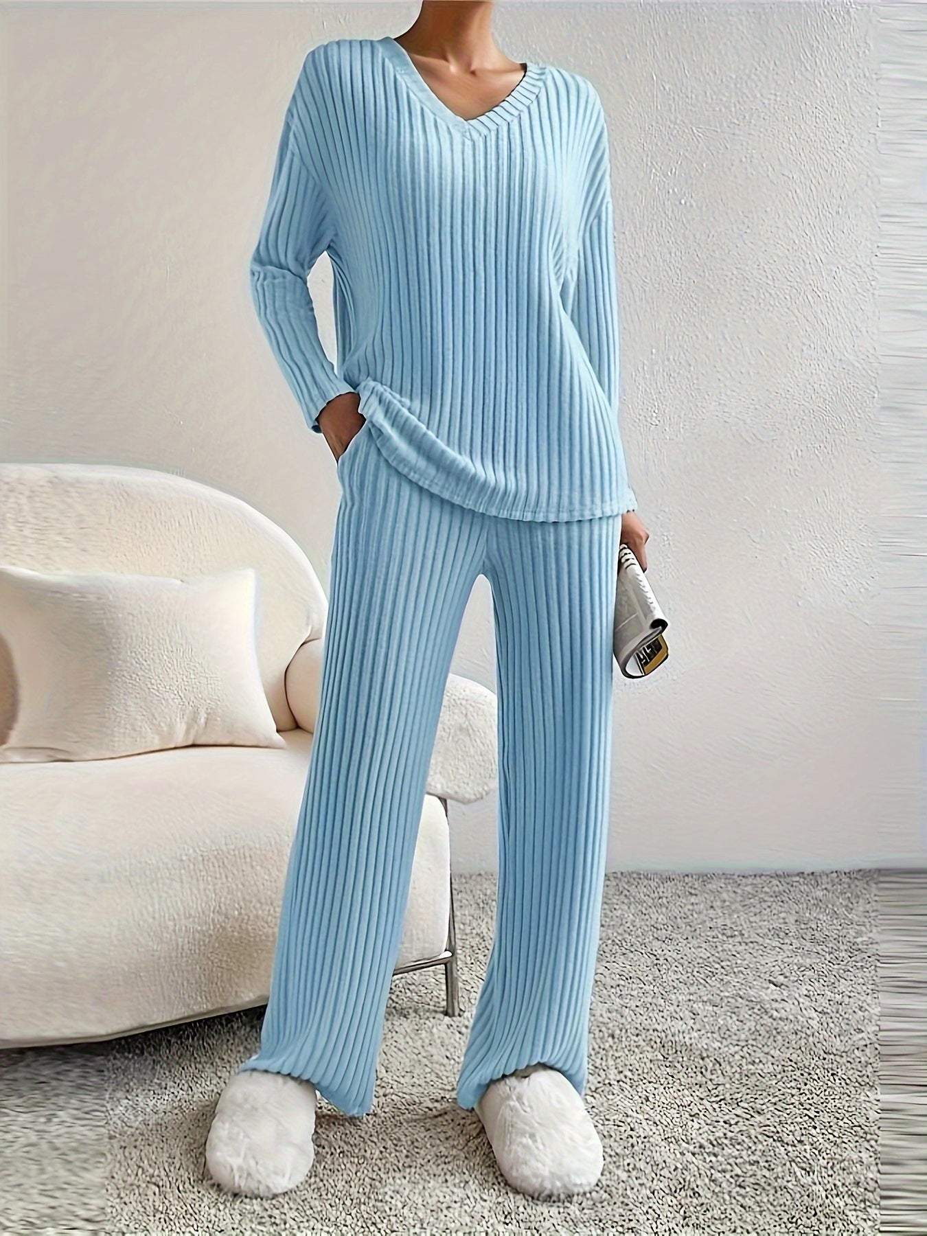 KELLY | GEBREIDE LOUNGE SET