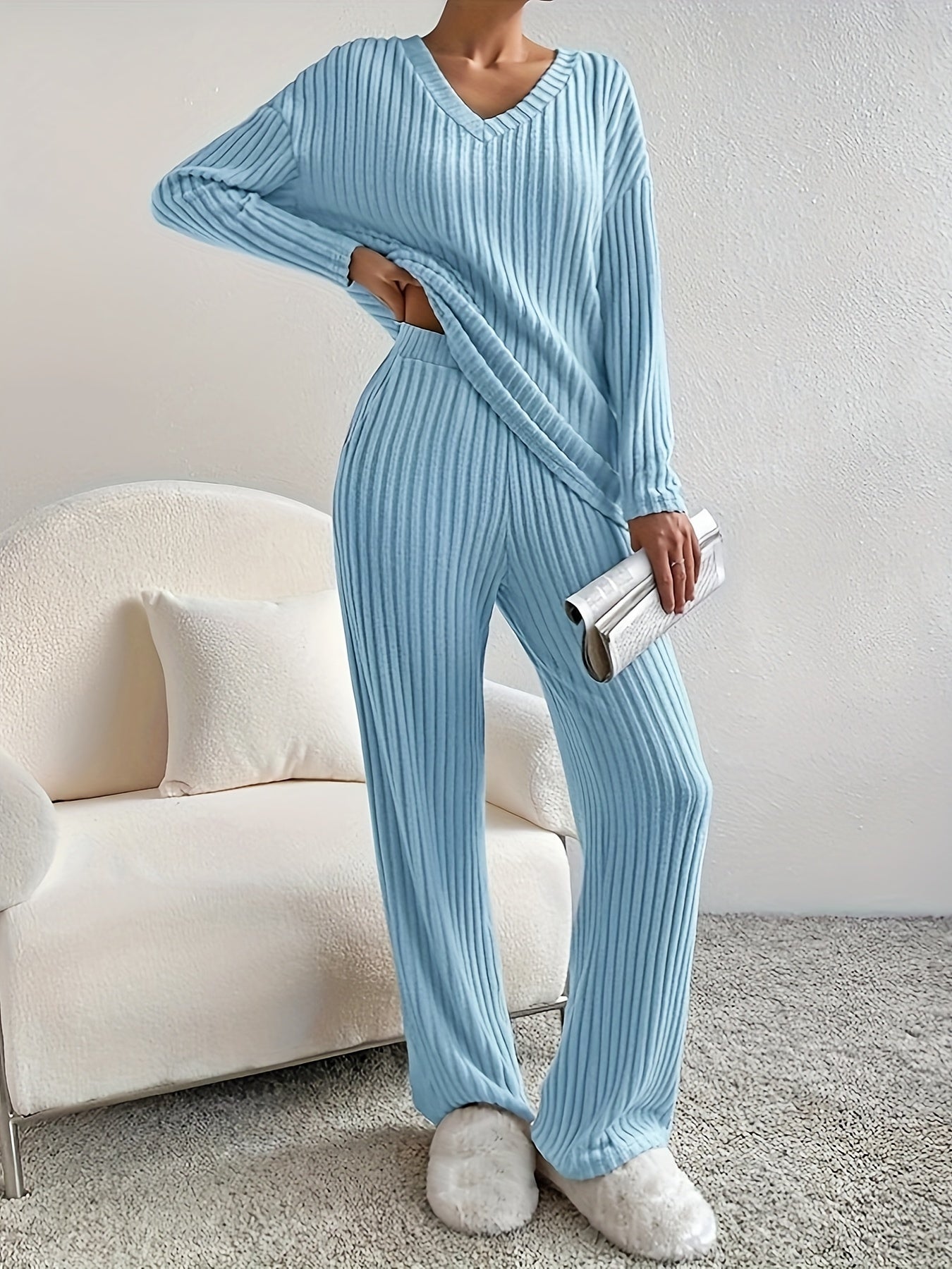 KELLY | GEBREIDE LOUNGE SET