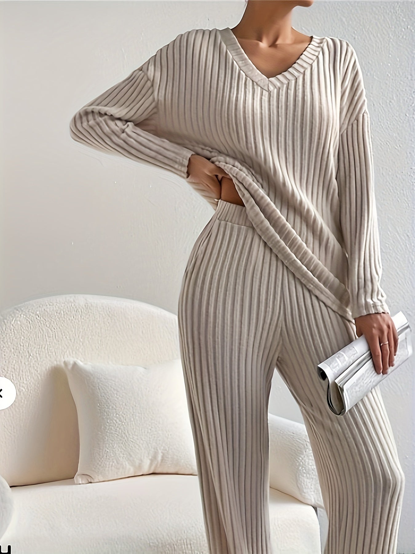 KELLY | GEBREIDE LOUNGE SET