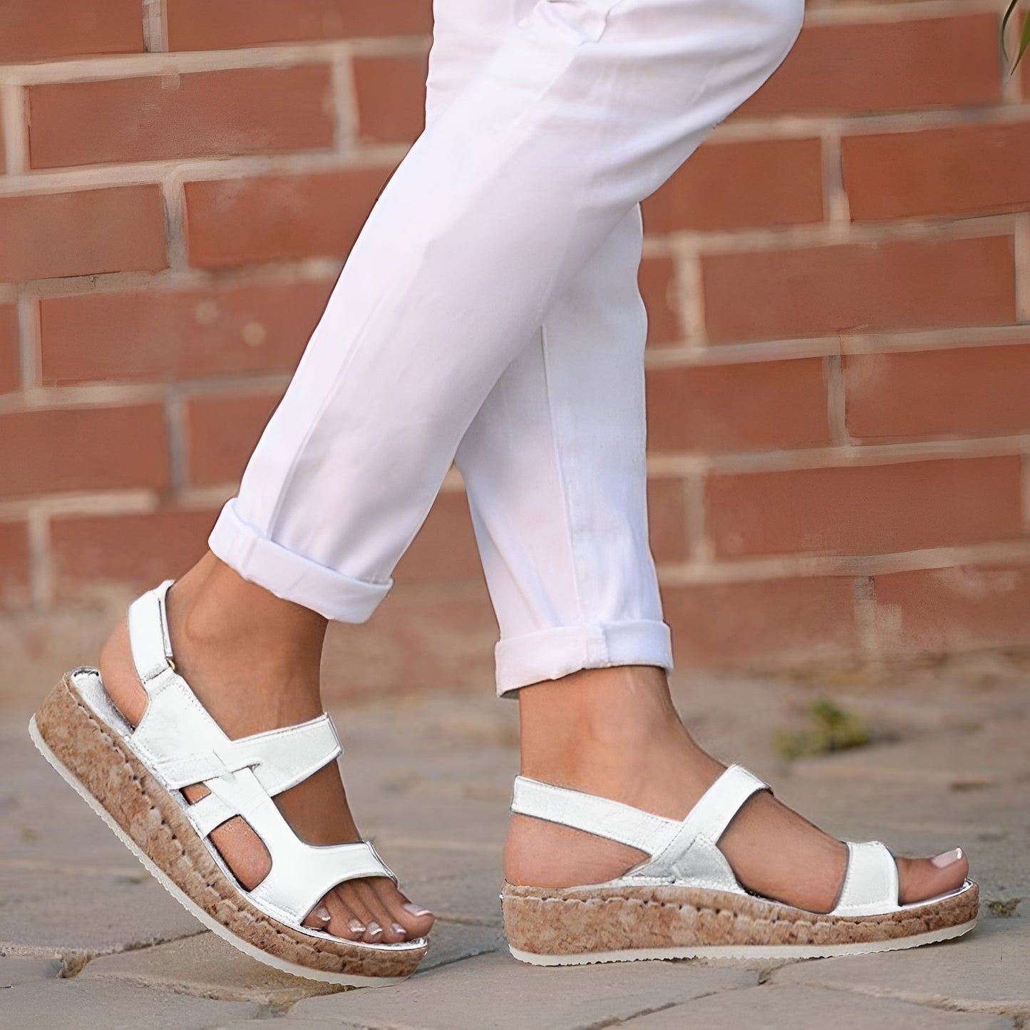 Dames stijlvolle sandalen voor casual dagelijks gebruik - orthopedische sandalen voor ultieme ontspanning