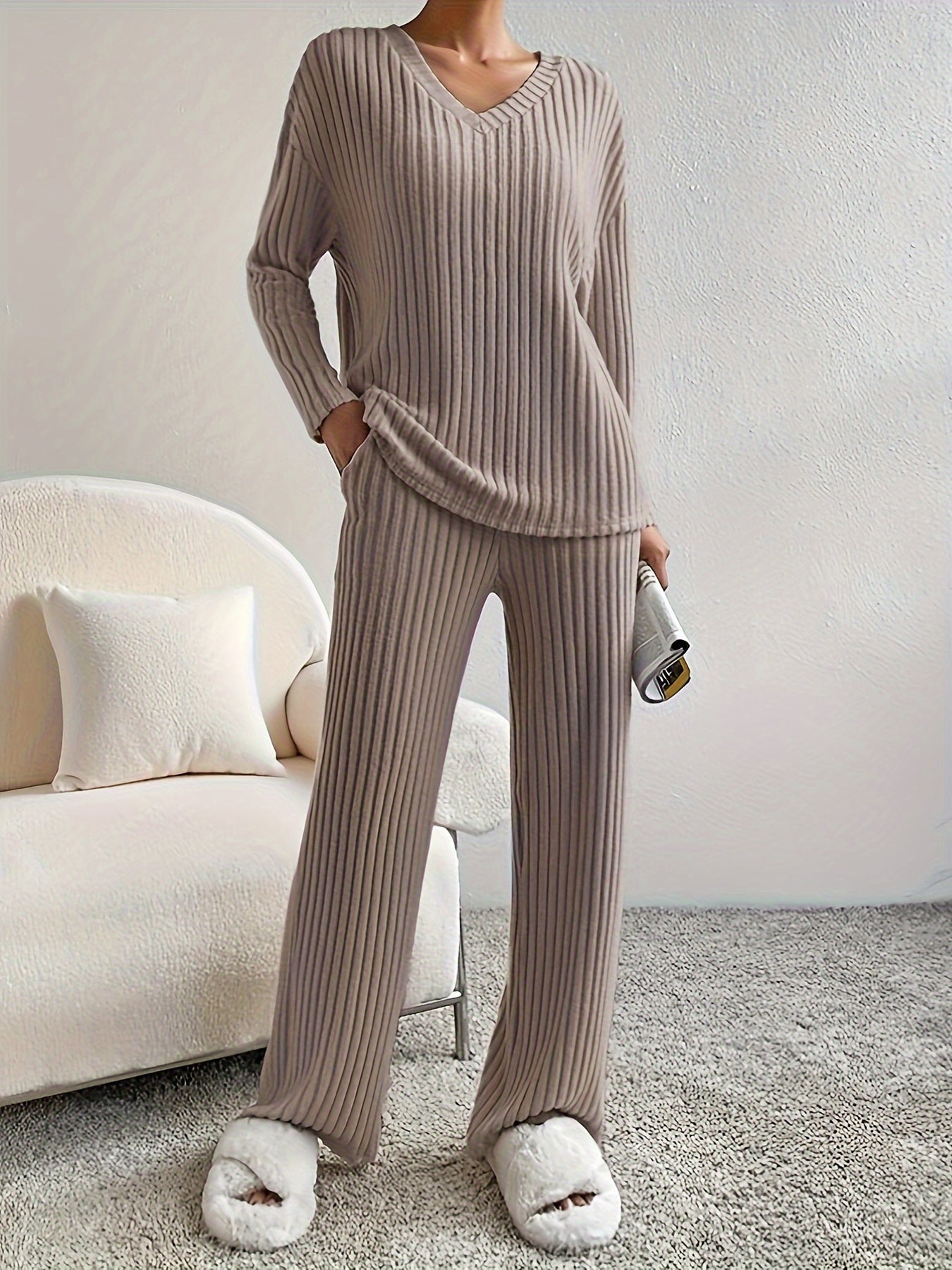 KELLY | GEBREIDE LOUNGE SET