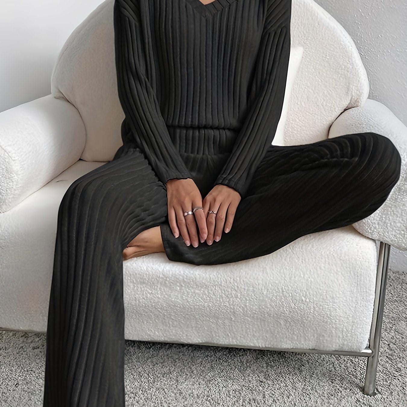 KELLY | GEBREIDE LOUNGE SET