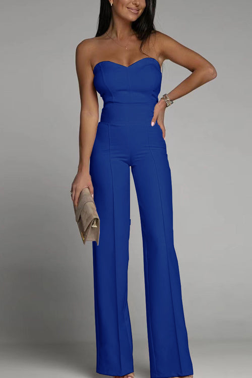 ALISHA | STRAPLESS JUMPSUIT