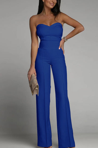 ALISHA | STRAPLESS JUMPSUIT