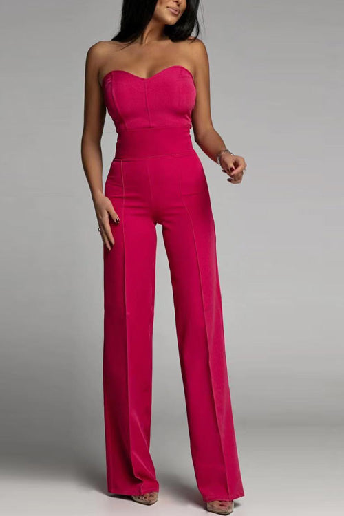 ALISHA | STRAPLESS JUMPSUIT