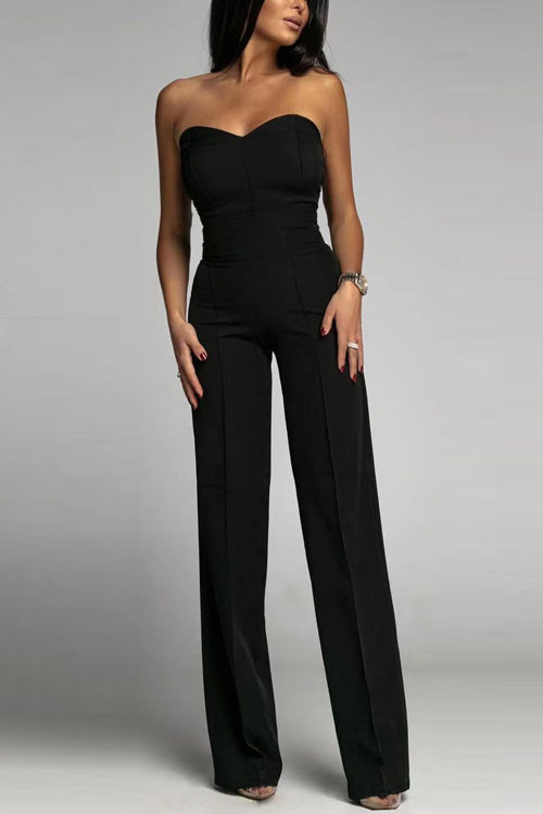 ALISHA | STRAPLESS JUMPSUIT
