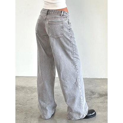 Yael | Low Rise Straight-Leg Jeans