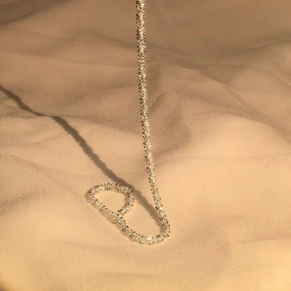 Zilveren armband - delicate rhinestone damesjuwelen