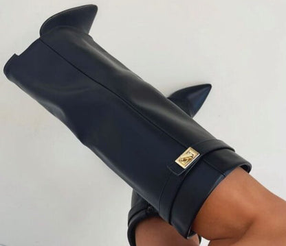 LENA SUÈDE LAARZEN MET HAK | BRUIN