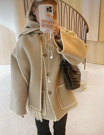 Marie | Scarf Coat