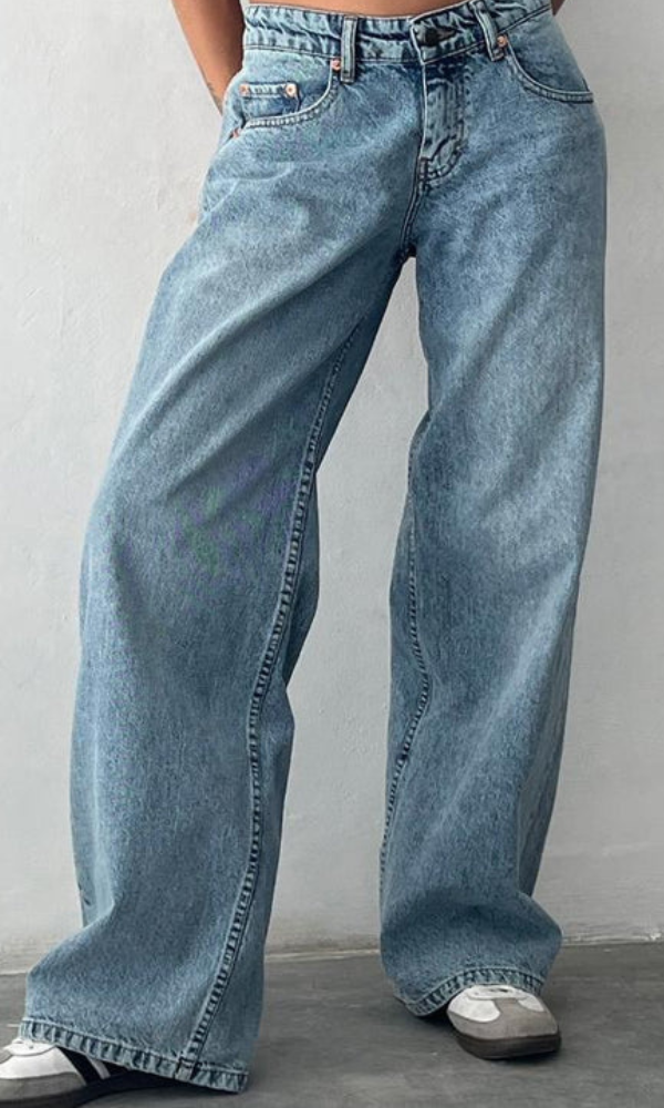 Yael | Low Rise Straight-Leg Jeans