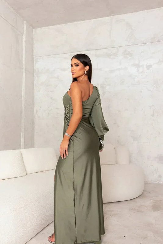 Zahra – One-Shoulder Maxi Dress