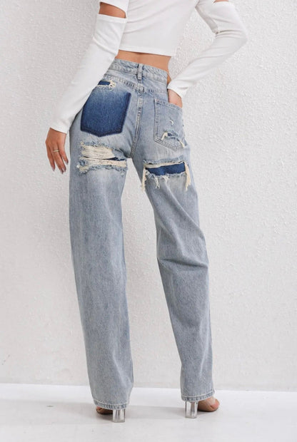 Hana | Vintage Ripped Jeans | High Waist