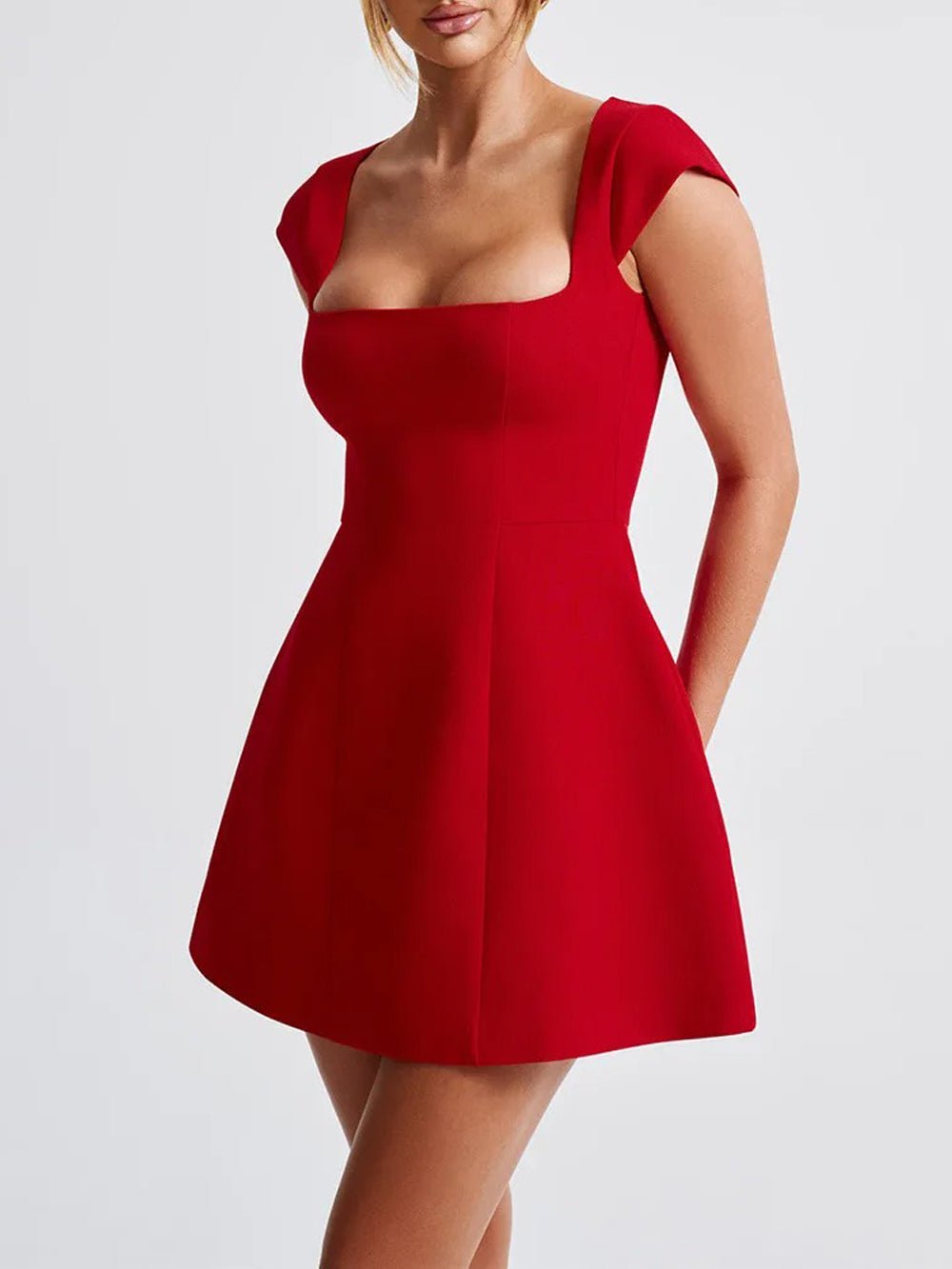 LINDSAY MINI JURK | ROOD