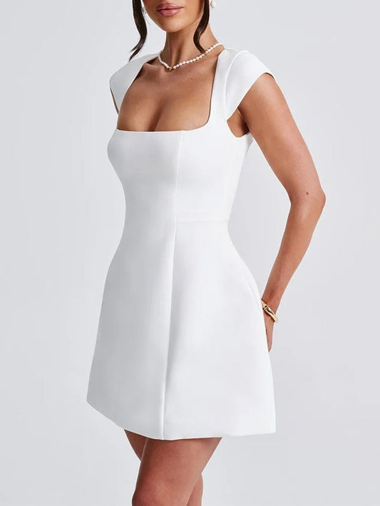 LINDSAY MINI SKATERJURK | WIT