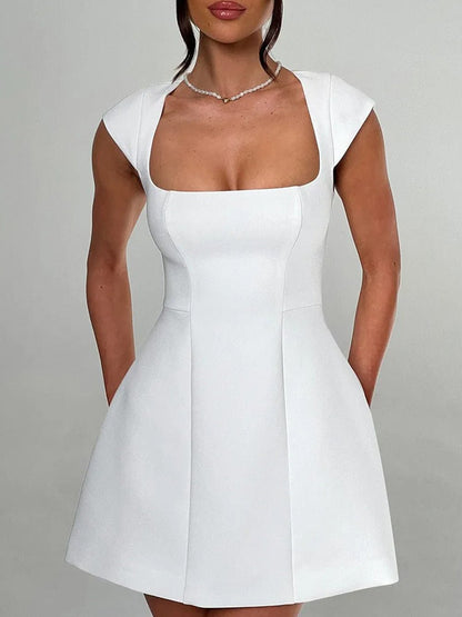 LINDSAY MINI SKATERJURK | WIT