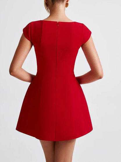 LINDSAY MINI JURK | ROOD